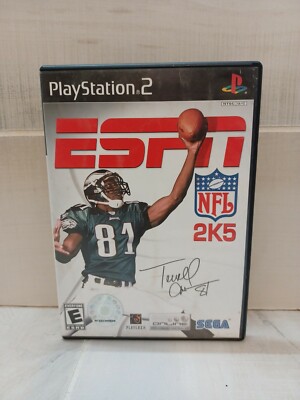ESPN NFL 2K5 (PlayStation 2, 2004) no booklet