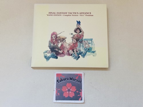 Final Fantasy Tactics Advance Radio Edition Complete Version Vol.1 Premium Japan