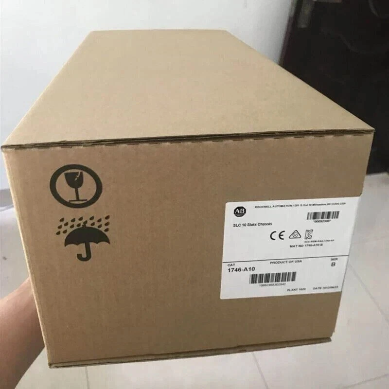 NUEVO AB Sellado de Fábrica 1746-A10 SLC-500 PLC Chasis/Rack 10 Ranuras Módulo 1746A10 Foto 2 de 3