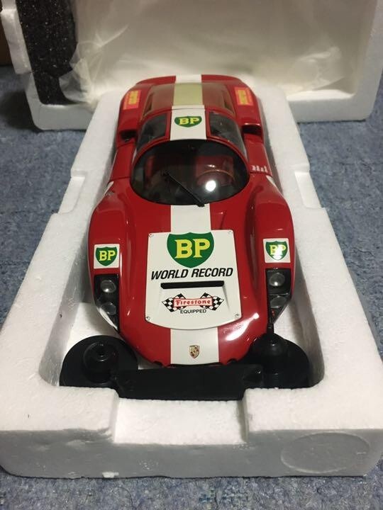 Minichamps 1/18 Porsche 906-1967 World record Monza Red | eBay
