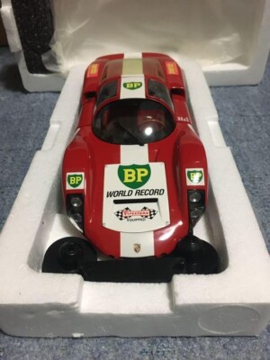 ミニカー MINICHAMPS PORSCHE906 WORLD RECORD MONZA Minichamps 1:18 Porsche 906 1967 Year World Record Monza red