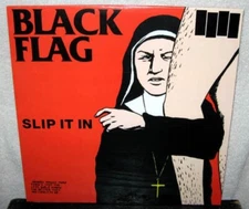 BLACK FLAG Slip It In LP PUNK ROCK Hardcore BLACK WAX Henry Rollins REISSUE New