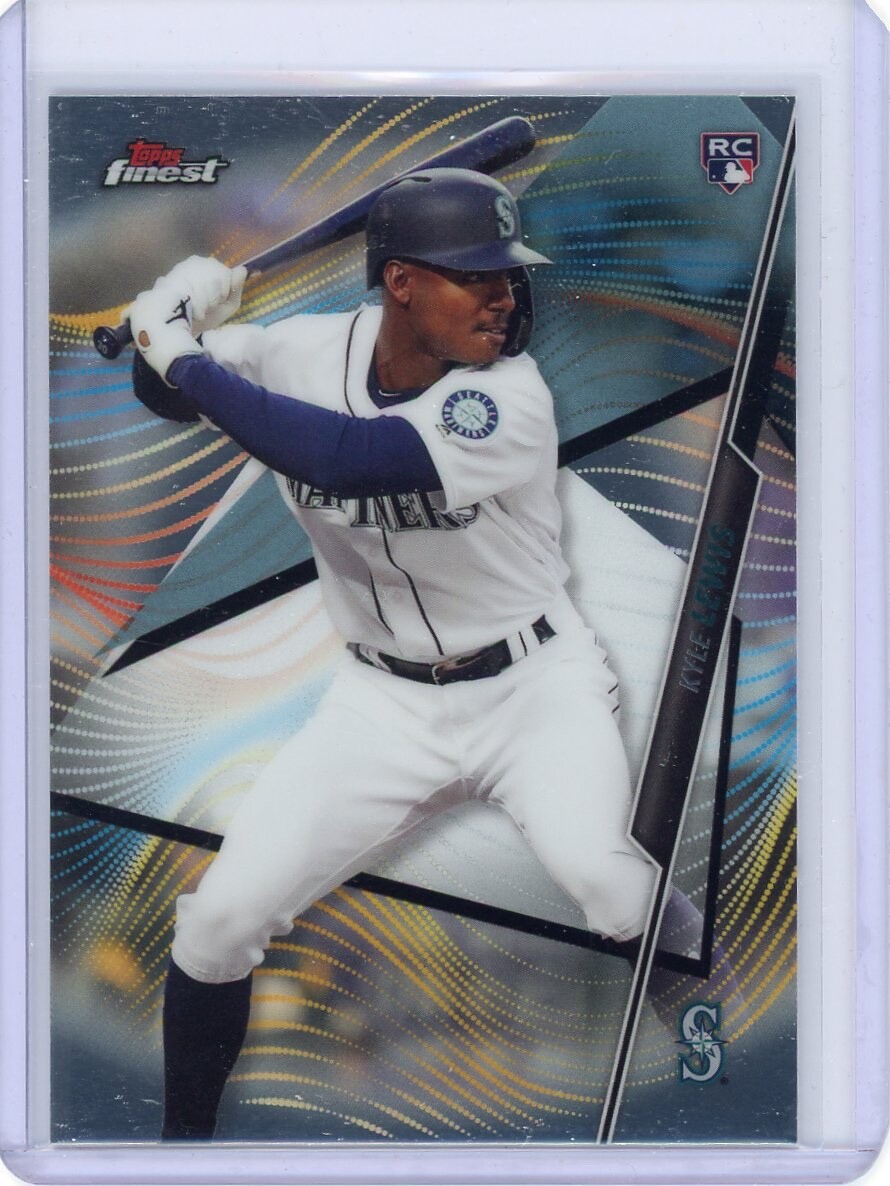 2020 TOPPS FINEST RC KYLE LEWIS ROOKIE #41 SEATTLE MARINERS MINT