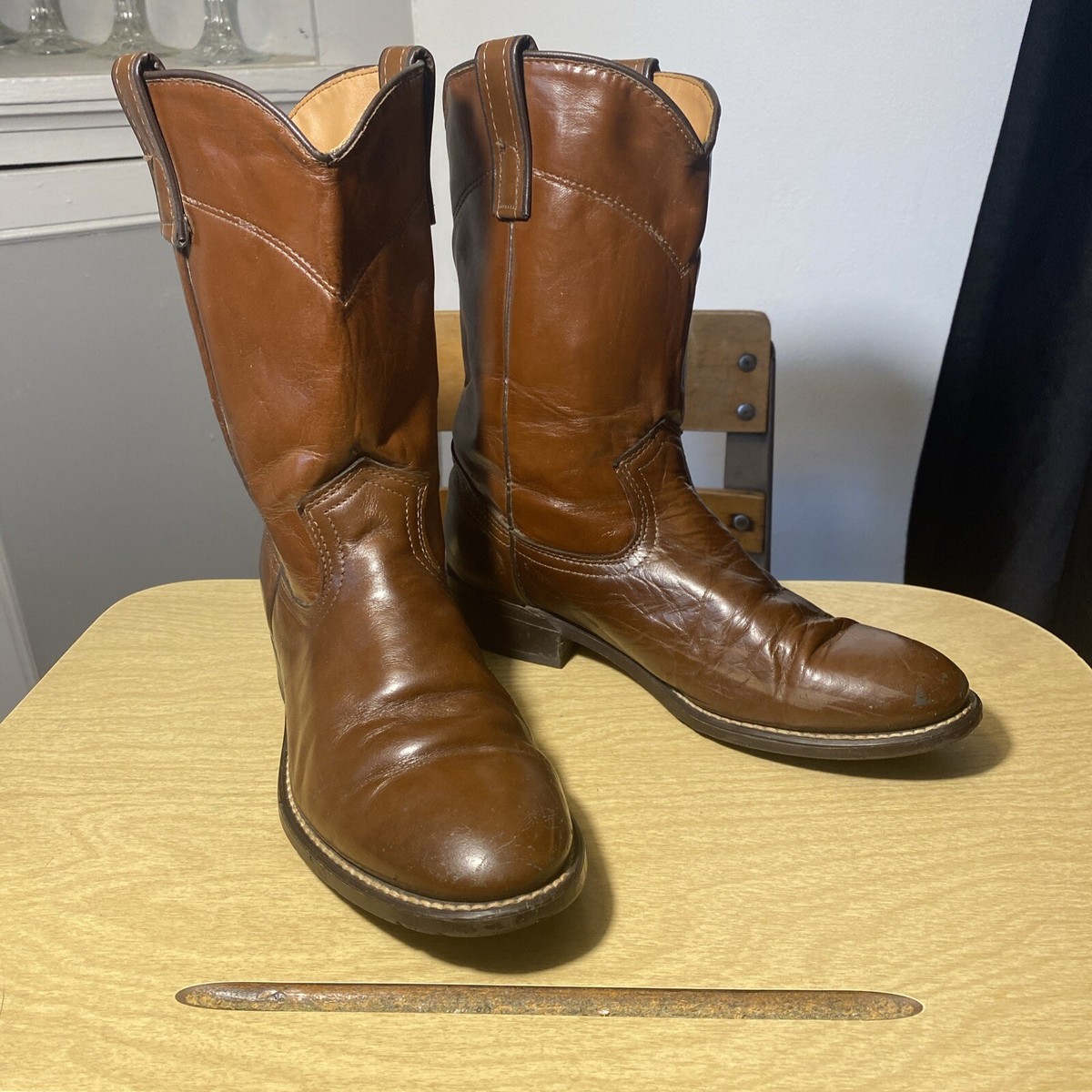 Laredo Lea Vamp Fox Boots Men display picture 1