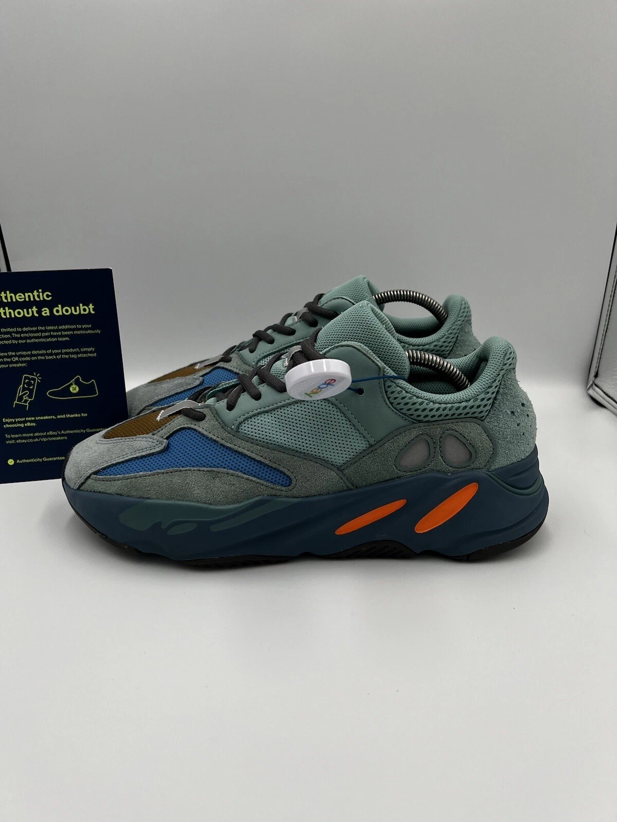 ADIDAS YEEZY BOOST 700 V1 AZZURRO SBIADITO ? UK 10 OTTIME CONDIZIONI £250 PREZZO AL PUBBLICO⚡️