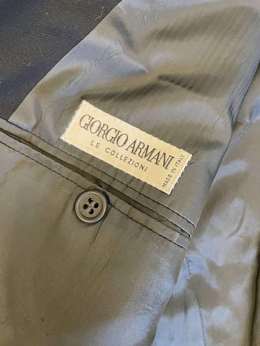 Giorgio Armani COLLEZIONI Made in Italy Vintage Low Gorge Jacket
