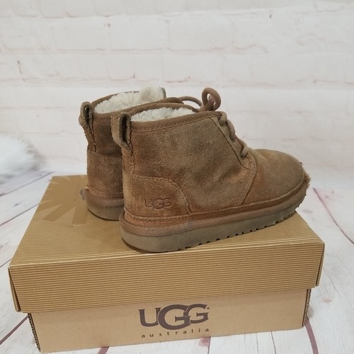 Youth UGG NEUMEL CHESTNUT BOOT 1001516T size 12 - Picture 4 of 9
