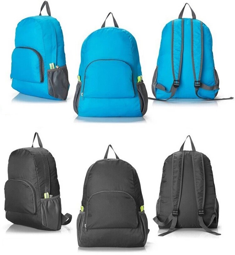Kingsea Faltbarer Rucksack 30 L – Wasserabweisend, Leicht (0,4 Kg), Mit Netz-Seitentaschen, Für Reisen, Wandern, Outdoor