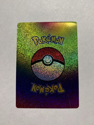 Mega Raikou EX Rainbow Foil Fan Art Display Card NM