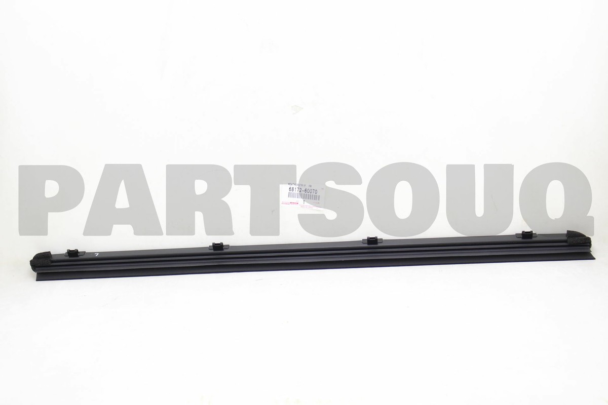 ITOSEAページ 6817260070 Genuine Toyota WEATHERSTRIP, FRONT DOOR GLASS, INNER LH