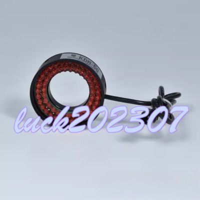 1PC used KOS KDR-50 ring light source DC12V red light #YY