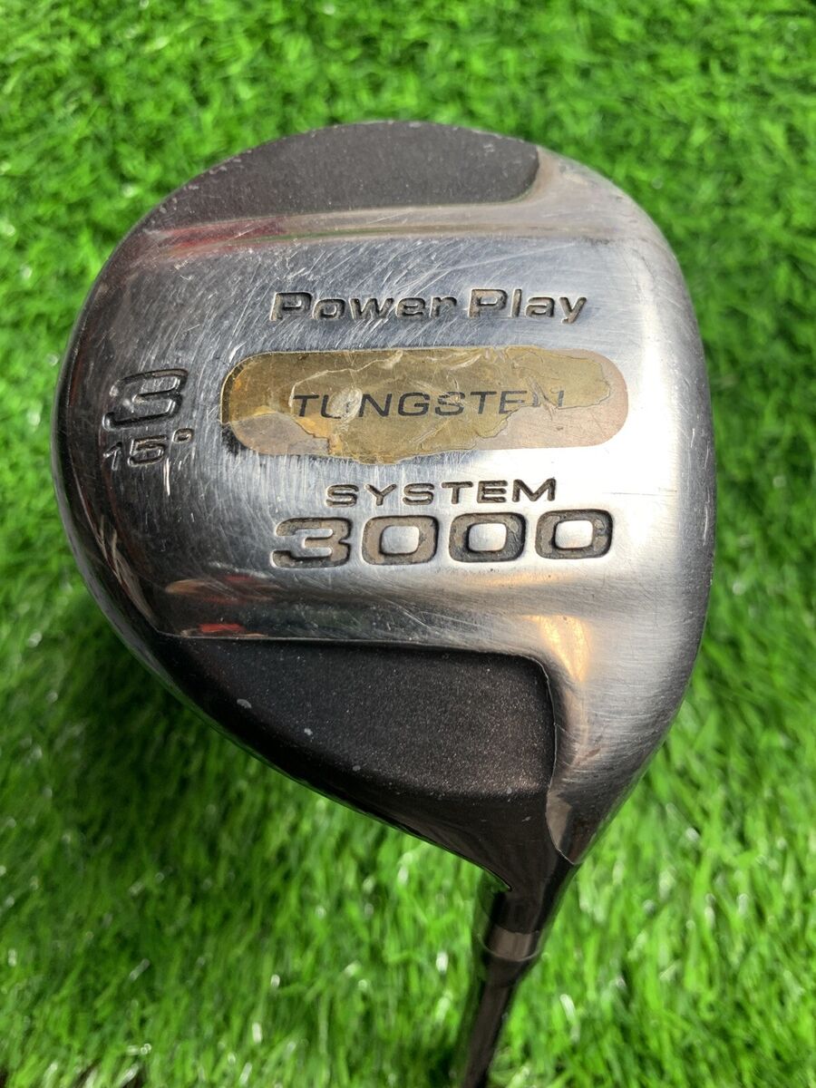 Set of 2 Power Play 3000 15° 3 & 19° 5 Woods Regular Graphite Shafts Set of 2 Power Play 3000 15° 3 & 19° 5 Woods Regular Graphite Shafts