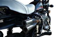 Kepspeed Auspuff Monkey Doppelrohr Daytona Style exhaust