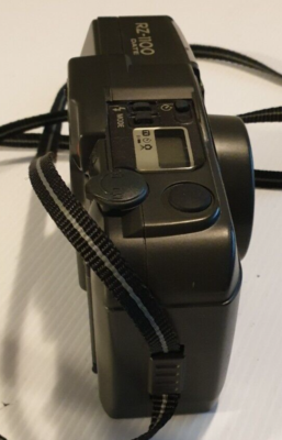 RICOH RZ-1100 DATE Vintage Point & Shoot 35 mm Film Camera. Black
