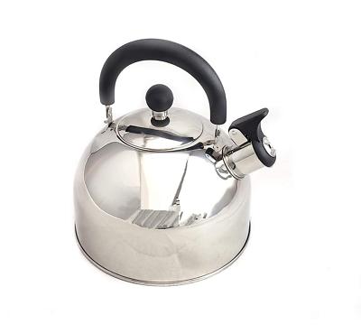 Classic Stainless Steel Whistling Tea Kettle 2.5qt/2.37l
