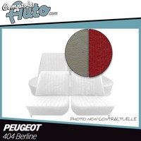 Bezug Vordersitze Und RüCksitz Velours / ÄHn Peugeot 404 Limousine