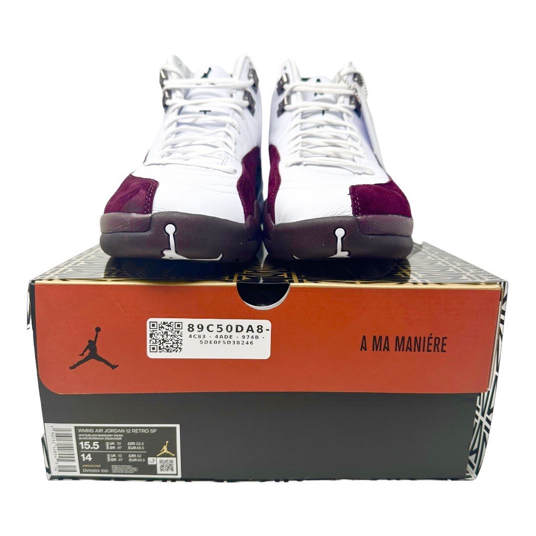 A Ma Maniere x Air Jordan 12 Retro SP DV6989100 White/Black