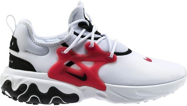nike react presto red white black