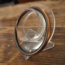 Metal copper colored bangle bracelet