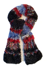 Winter Scarf Long Soft Warm Snuggly Chunky Novelty Yarn Multicolor 72 Inches