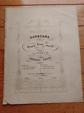 Jenny Lind Sheet Music 1800s "Is It A Dream" Swedish Soprano