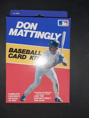 DON MATTINGLY BASEBALL CARD KIT 1988 SEALED - 第 1/1 張圖片