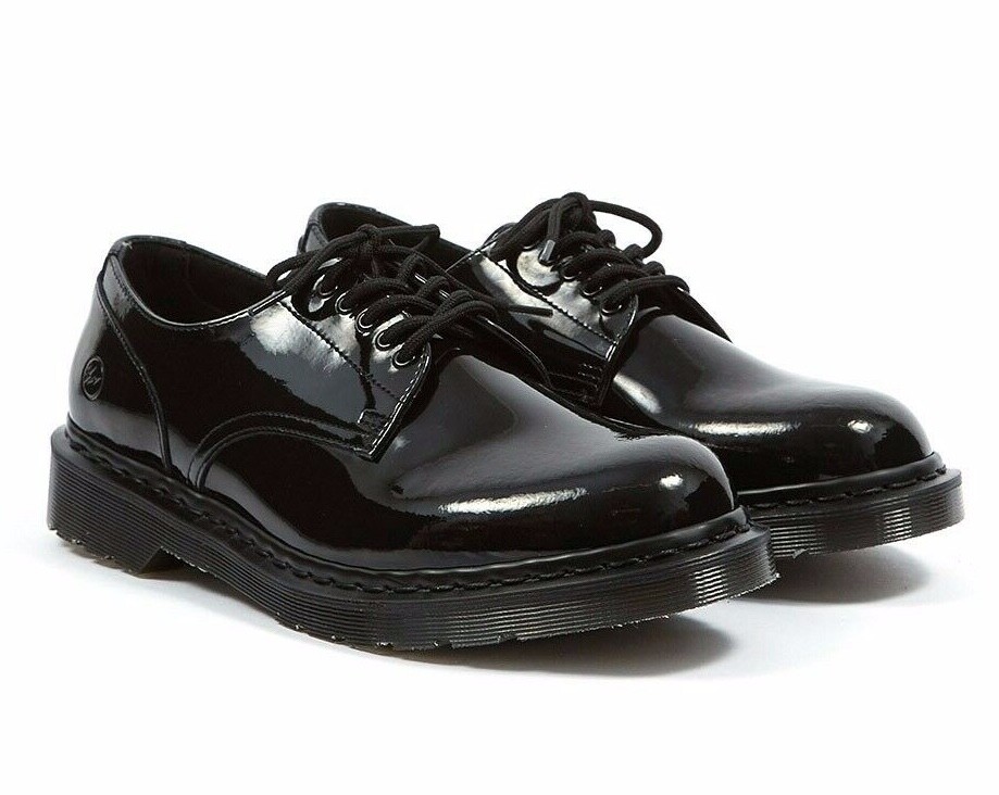 Dr. Martens x Fragment Hollingborn Derby Black Leather Shoes Dr. Martens x Fragment Hollingborn Derby Black Leather Shoes