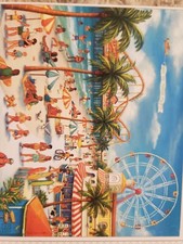 Seaside Carnival 210 Piece Jigsaw Puzzle Boardwalk New