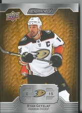 2023-24 UD Engrained Ryan Getzlaf Base Single #'d 132/299 Card #71 Ducks