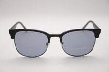 TIMBERLAND TB9177 02D SQUARE POLARIZED SUNGLASSES BLACK 53-19-145 NEW