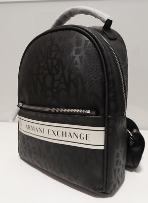 Armani Exchange AX Woman Rucksack 942868 black mit Reißverschluss