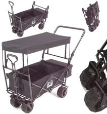 XXL Bollerwagen Kinderwagen Strandwagen faltbarer Handwagen Gerätewagen 56604