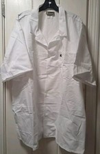 Chef Multi-purpose Edwards White Cook Shirt Short Sleeve Buttons Pocket Size 2XL