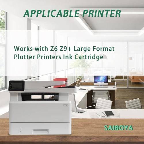 HP DesignJet 746 Matte Black 300-ml Ink Cartridges(P2V83A) Compatible Z6 & Z9+ - Afbeelding 4 van 6