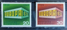 Timbres Allemagne Europa CEPT Neufs Mnh **1969