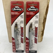 Berkley Hit Stick Jerkbait Size 11 BLUE SMELT Trolling Walleye Bass Lure