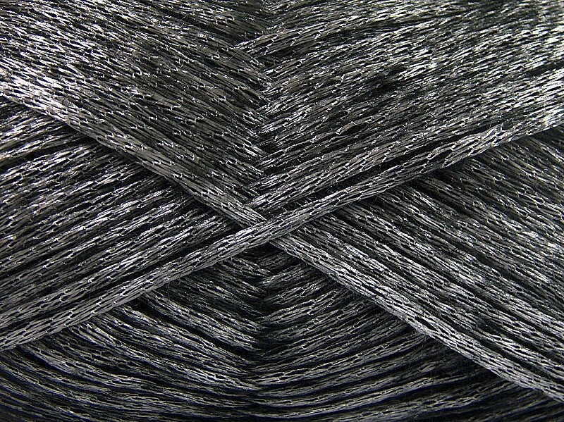 Glam Universe Ice #64570 Pewter - Silver on Black 100gr 250yd