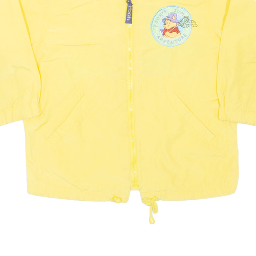 DISNEY Winnie The Pooh Giacca Bambina Giallo con Cappuccio 4Y - Foto 5 di 6