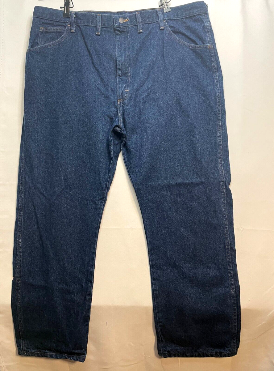 R✴︎H様 Rustler jeans mens 44 x 30 high rise tapered 87631PW dark blue | eBay