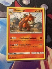 14/111 Camerupt Rare: Pokemon Trading Card Game SM-04 Crimson Invasion