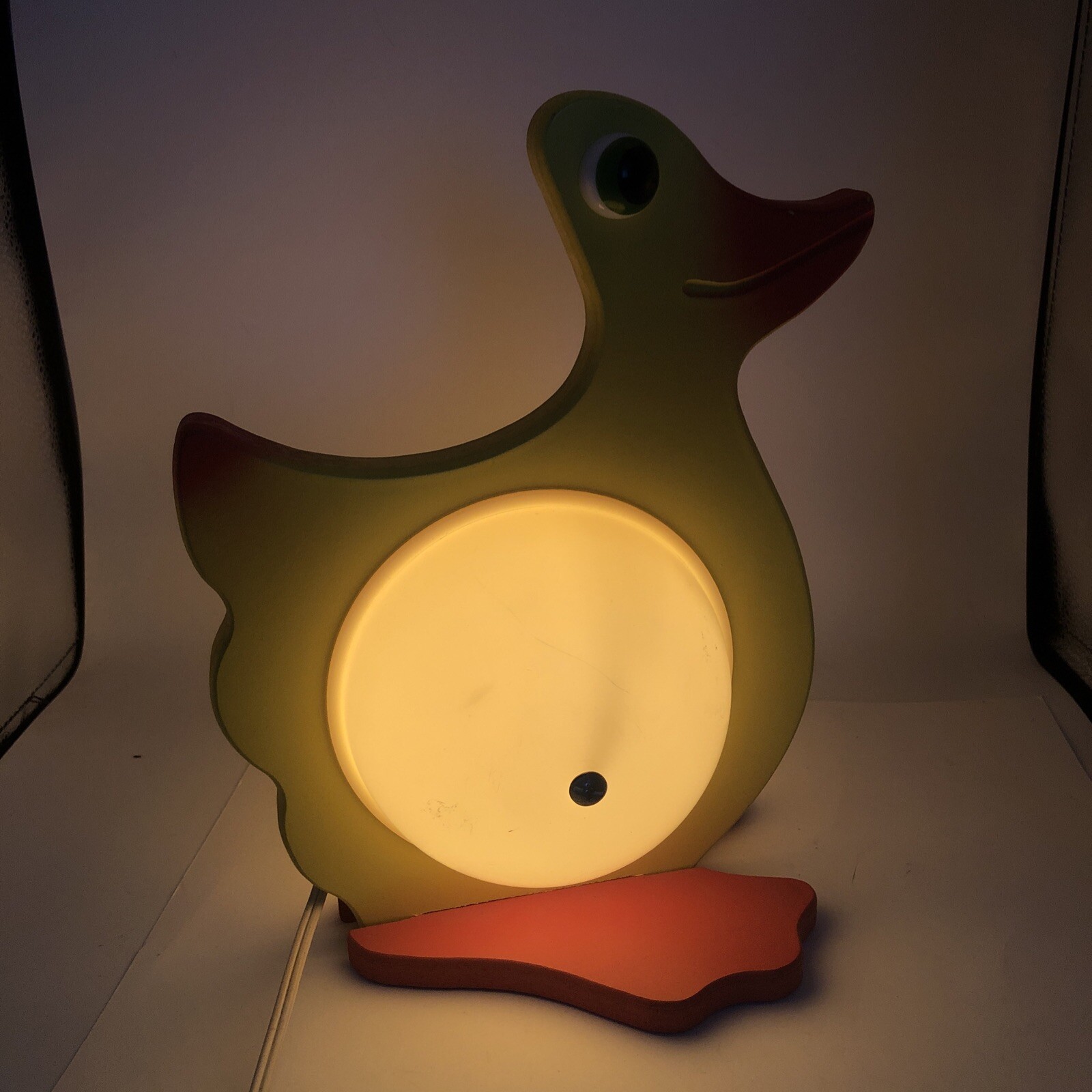 John Chestnut “Big Belly” Wooden Duck Lamp / Nite Light 11” Tall eBay