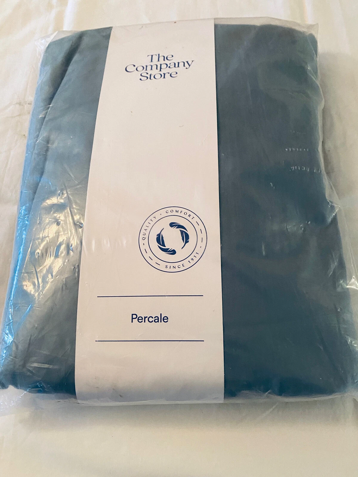 The Company Store 300TC Cotton Percale Fitted Sheet - Thumbnail 2
