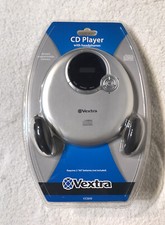 NOS Vextra VX3849 Discman CD Player W/ Headphones 24 Track Memory SEALED