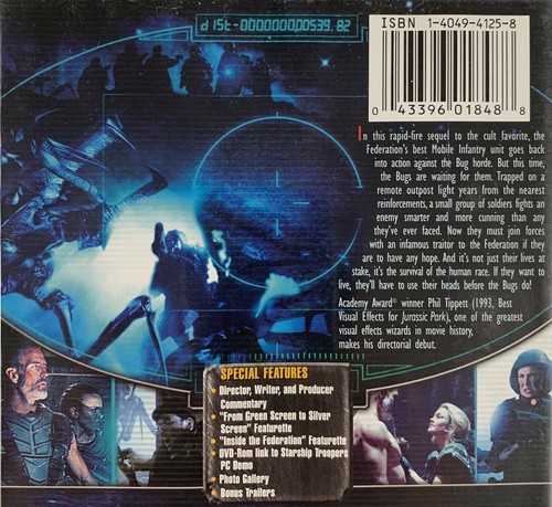 Starship Troopers 2: Hero of the Federation DVD, 2004, Special Edition - Picture 5 of 6