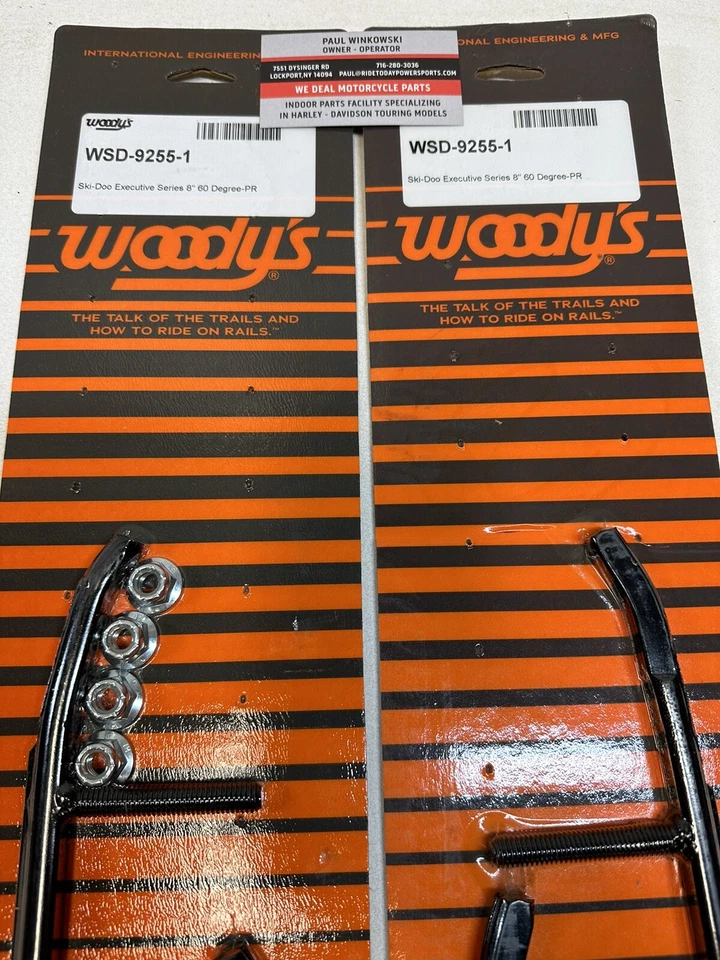 PACK 2 Woodys 8" Carburo Corredores Precisión Ski-Doo MXZ/Leyenda/GSX 02-05 WSD-9255 Foto 3 de 4