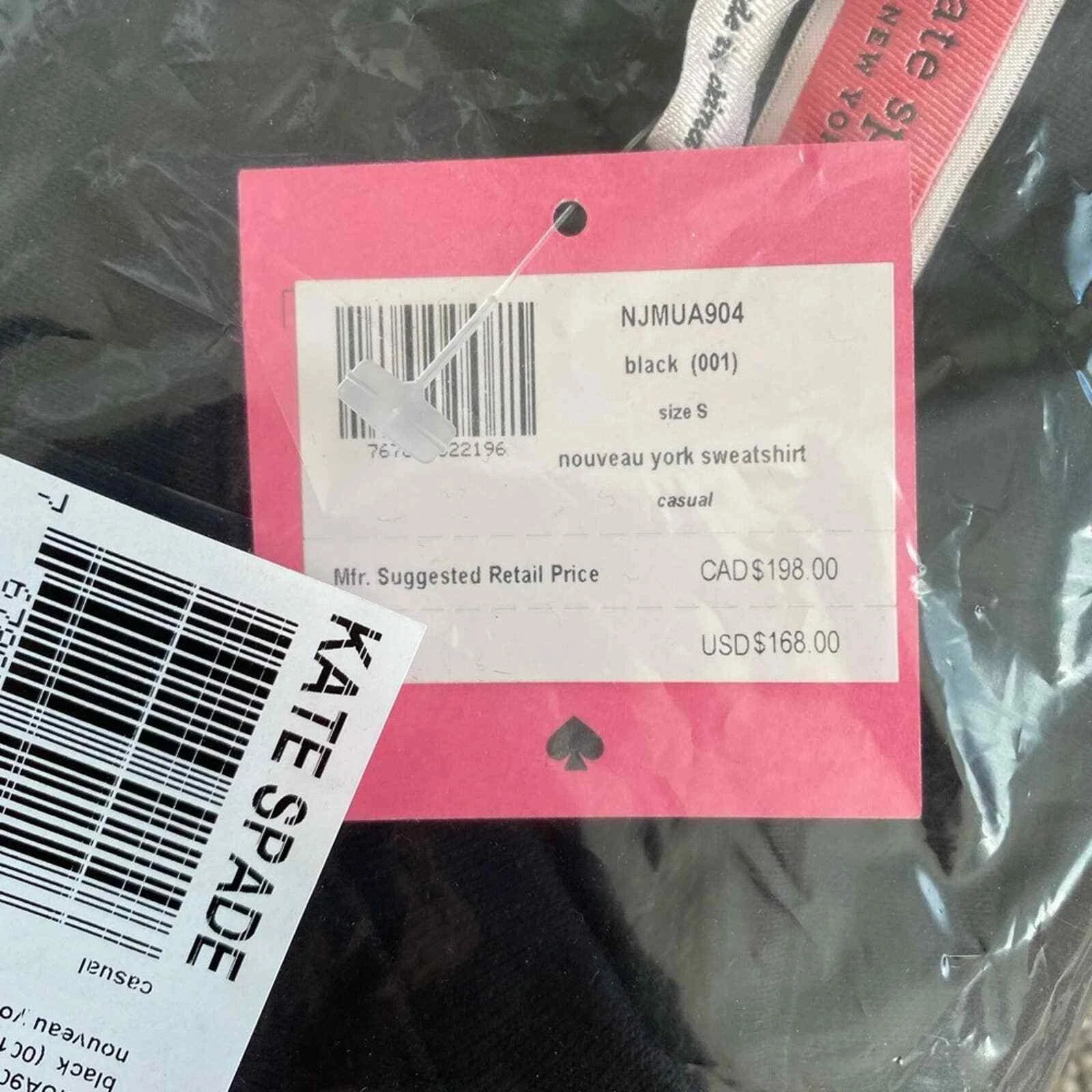 NWT KATE SPADE Nouveau New York Sweatshirt