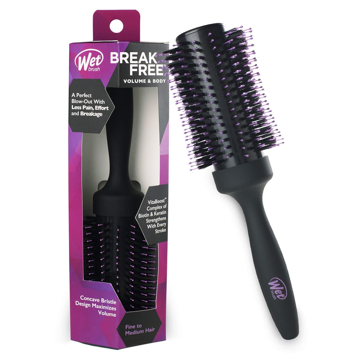 Wet Brush Break Free Hair Brush Volume & Body Fine to Medium Hair - Image 2