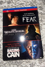 Triple Feature/Fear / The Watcher / Raising Cain DVD Widescreen R Wahlberg