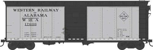 Ho 40' Boxcar WRofA 17606 | Condition: New