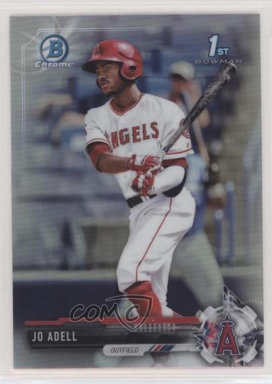 2017 Bowman Draft Chrome Refractor Jo Adell #BDC-95 3y0